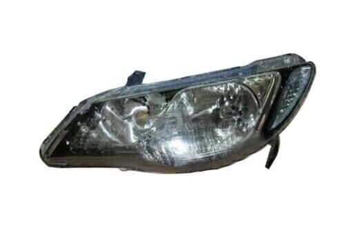 Front Headlamp Unit Left Fit For Honda Civic 8th Gen. 2006 To 2009