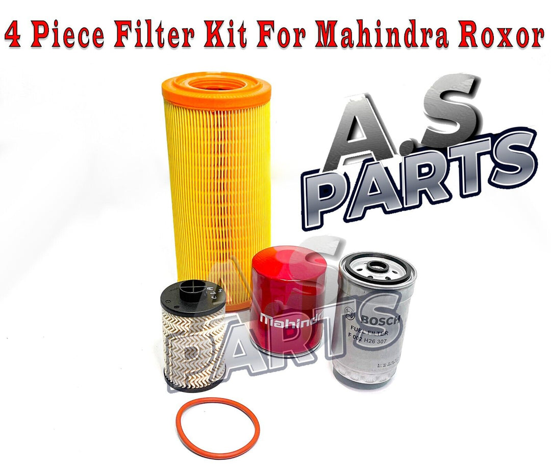 4 Piece Filter Kit For Mahindra Roxor