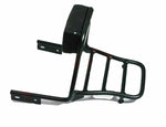 Load image into Gallery viewer, Rear Passenger Backrest With Carrier Black Fits Royal Enfield Bullet Classic
