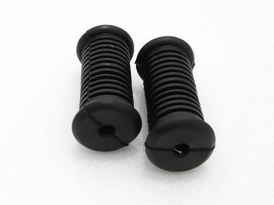 FOOTREST FRONT REAR RUBBER GRIP PAIR Fits Royal Enfield BULLET MOTORBIKE