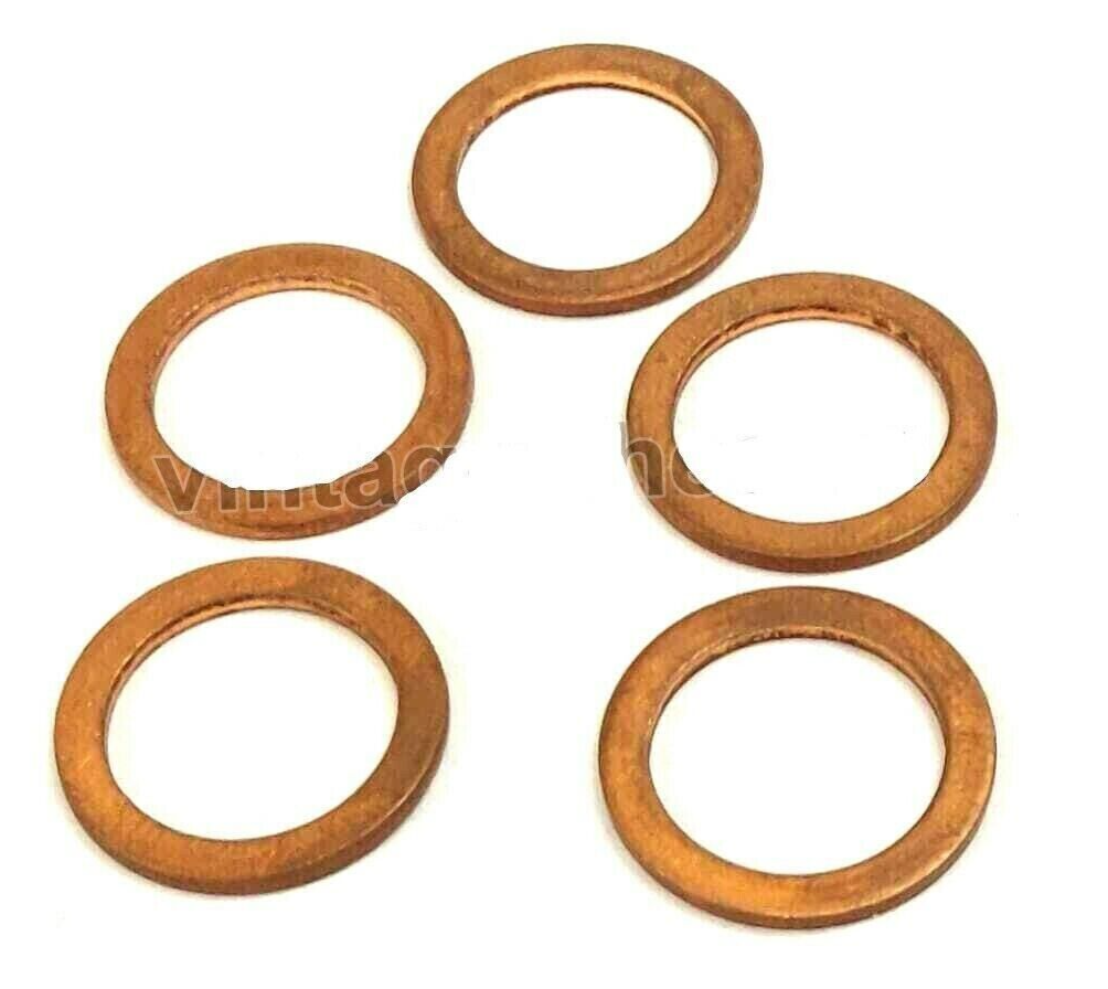 10 X Copper Washer - 2.5 X 3.5  Fits Royal Enfield Himalayan