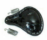 Load image into Gallery viewer, Front Saddle Seat Black Color Leather Fits Royal Enfield Classic 350 500
