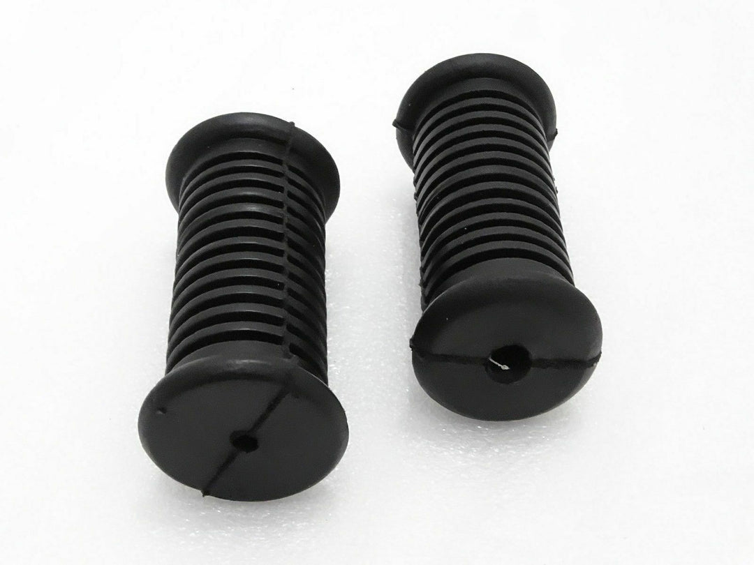 FOOTREST FRONT REAR RUBBER GRIP PAIR Fits Royal Enfield BULLET MOTORBIKE