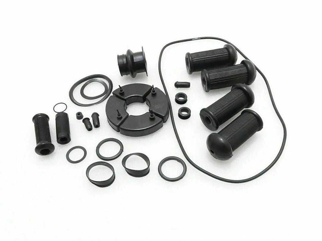 Complete/ Full Black Colour Rubber Kit Fits Royal Enfield Early Model