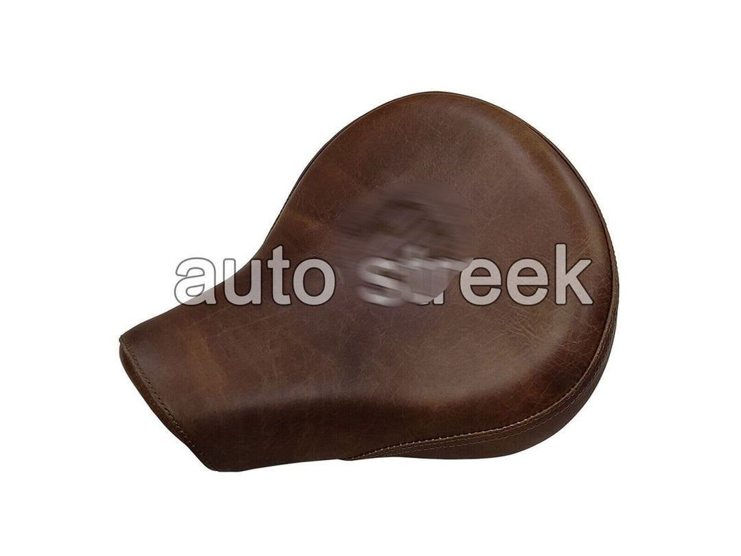 Touring Low Rider Brown Seat & Spring Fits Royal Enfield Classic Reborn 350cc