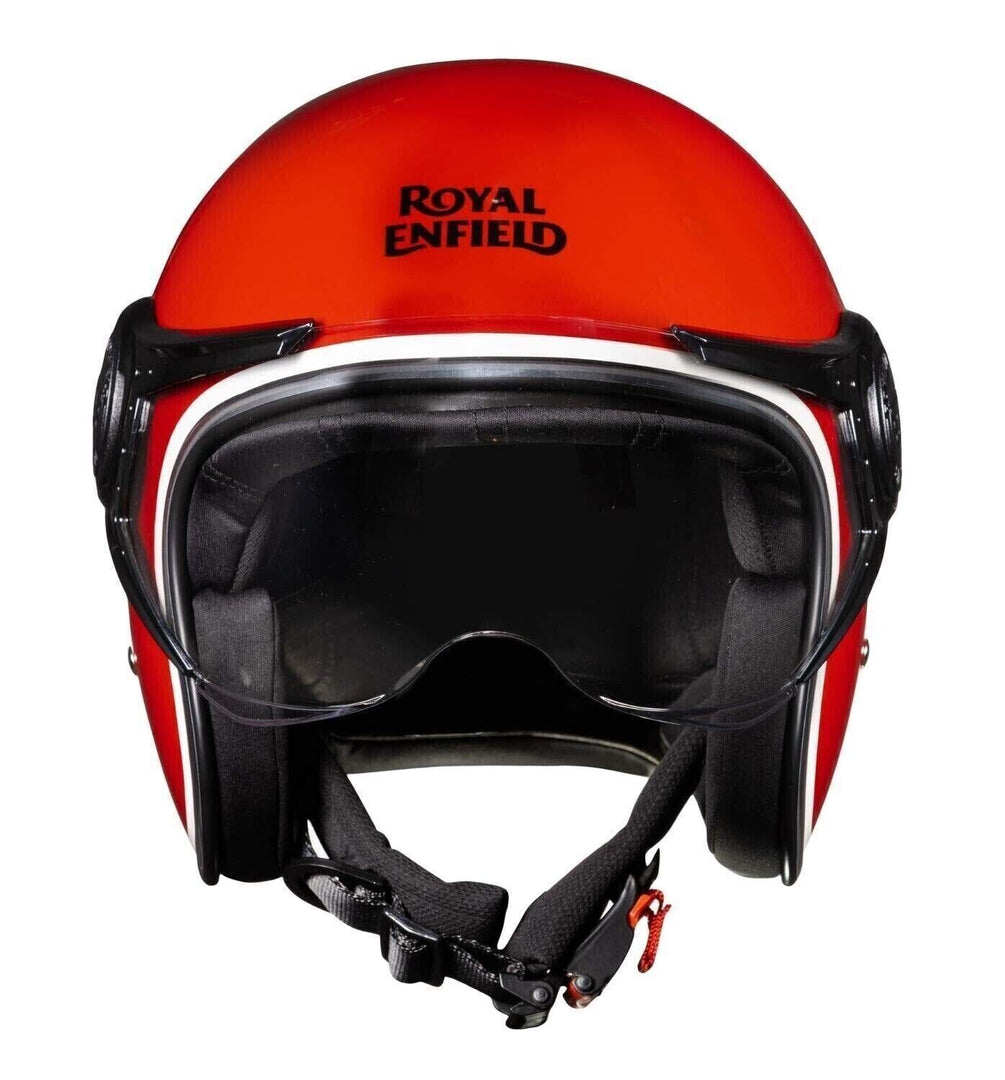 Fits Royal Enfield Classic Ride More Helmet-Gloss Gt Red L