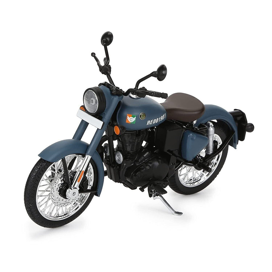 Scale Model (Airborne Blue) Fits Royal Enfield Classic 350