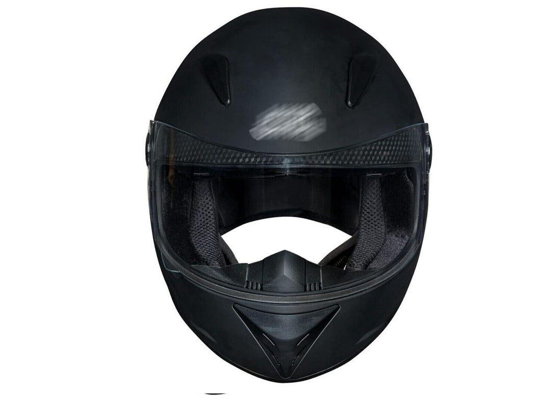 Sun Down Full Face Helmet Matt Black L Fits Royal Enfield