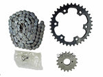 Load image into Gallery viewer, Chain &amp; Sprocket Kit Fits Royal Enfield GT Continental 535
