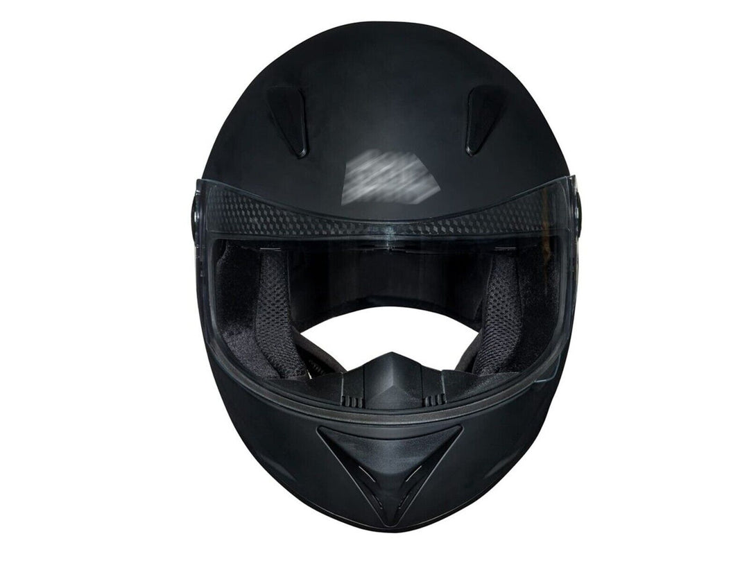 Sun Down Full Face Helmet Matt Black L Fits Royal Enfield