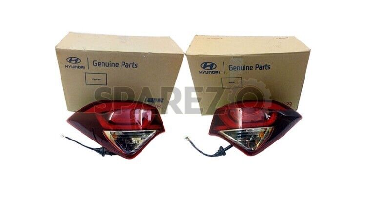 Hyundai Rear Light Outer Left & Right for i20 1.2 1.4 2014-2018 Tail Lamp