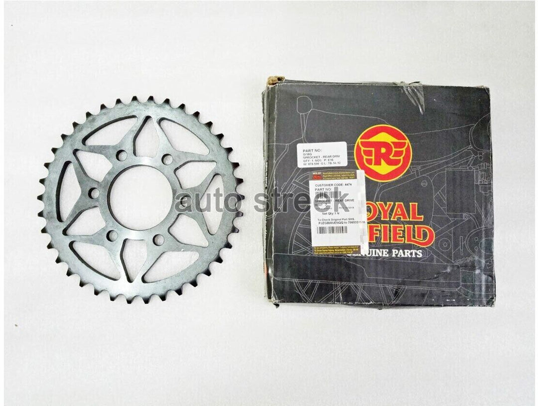 Rear Drive Sprocket For Himalayan Genuine Fits Royal Enfield