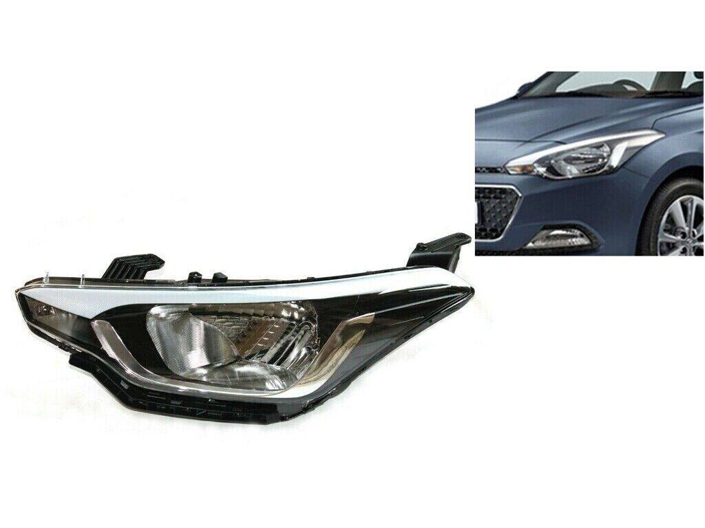 New Genuine Headlight LH Side Fit For Hyundai i20 2014-2018 Left Hand Headlamp