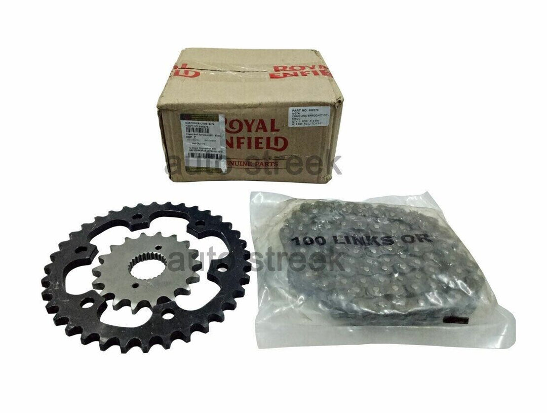 Chain & Sprocket Kit Fits Royal Enfield GT Continental 535