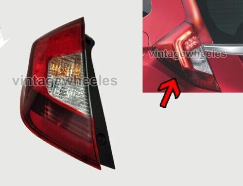 Rear Light Assembly Left Fit For Honda Jazz 2nd Gen. 07.2015 To 2021