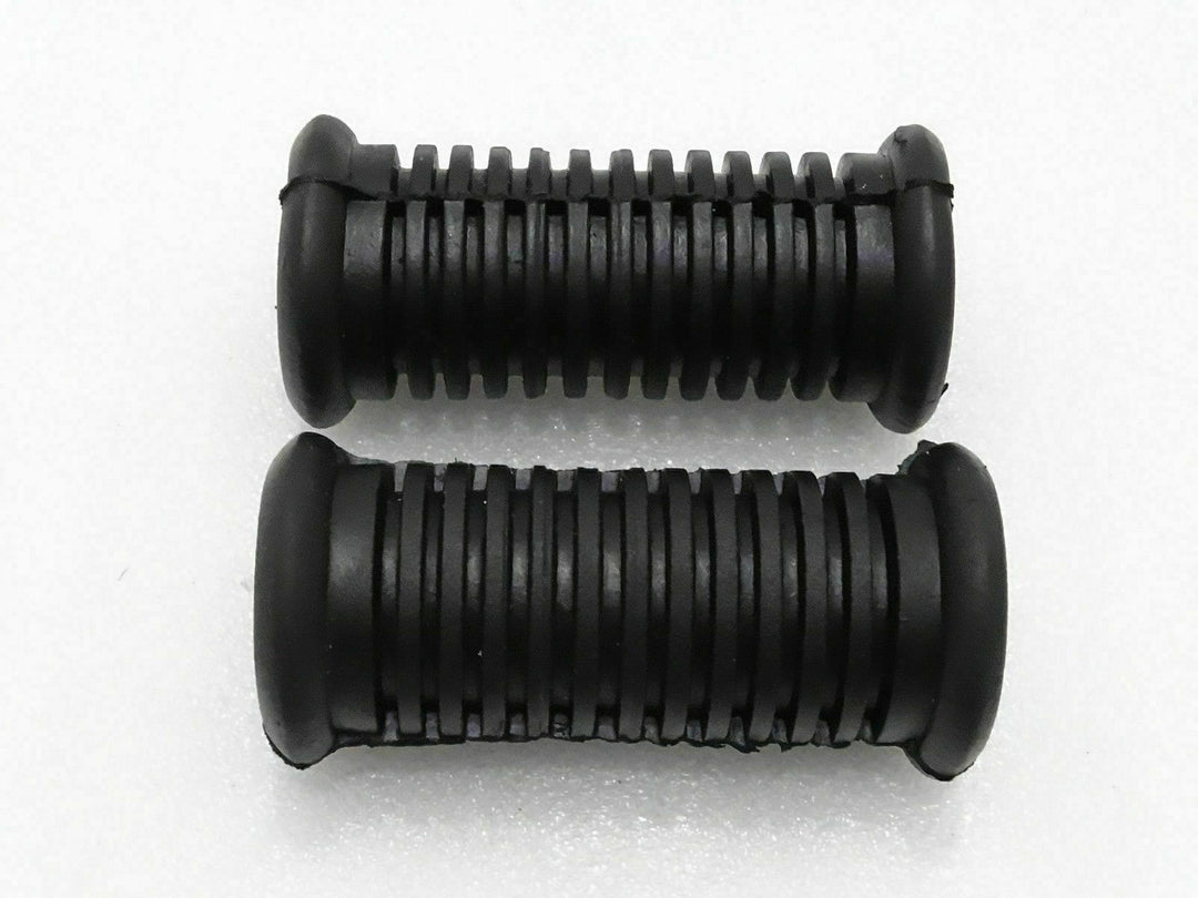 FOOTREST FRONT REAR RUBBER GRIP PAIR Fits Royal Enfield BULLET MOTORBIKE