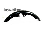 Load image into Gallery viewer, Front Mudguard Assembly Metallic Black  Fits Royal Enfield Meteor 350cc
