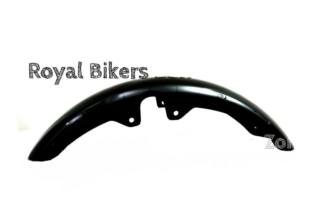 Front Mudguard Assembly Metallic Black  Fits Royal Enfield Meteor 350cc