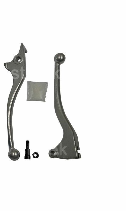 Clutch & Brake Lever Kit Silver Fits Royal Enfield Himalayan