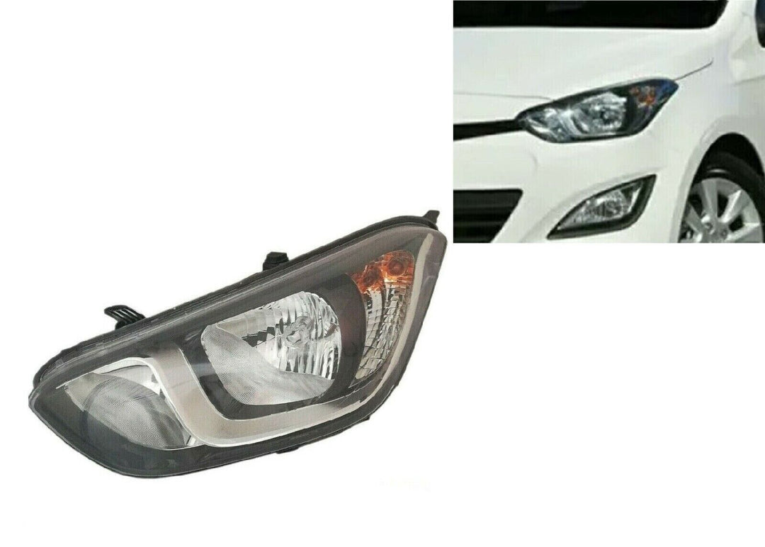 Fit For Hyundai Headlight Passenger Side for i20 2012-2014 Left Hand Headlamp