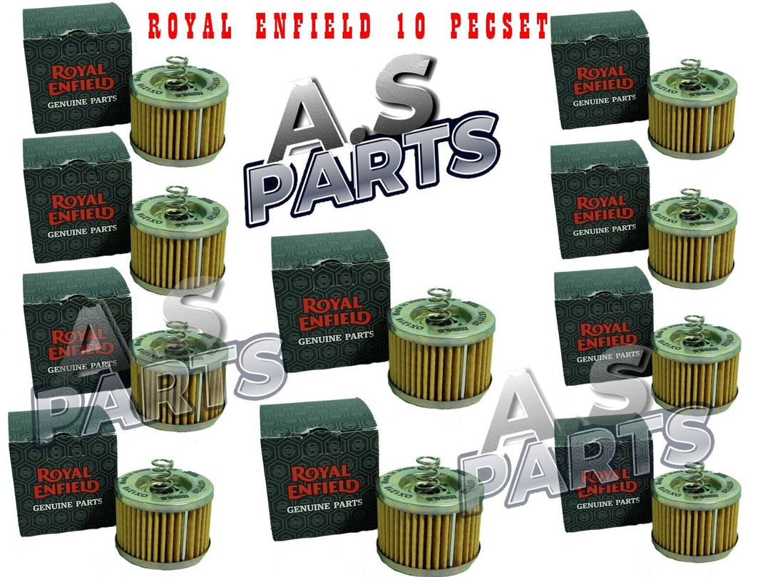 "10 Pcs Oil Filter" Fits Royal Enfield  New Classic 350cc Reborn