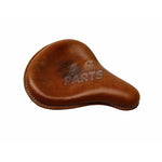 Load image into Gallery viewer, Front &amp; Rear Leather Seat Brown Tan Fits Royal Enfield Classic 500cc 350cc
