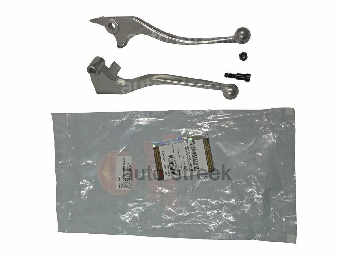 Clutch & Brake Lever Kit Silver Fits Royal Enfield Himalayan