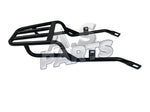 Load image into Gallery viewer, Rear Carrier Luggage Rack Matt Black Fits Royal Enfield Meteor 350cc
