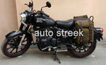 Load image into Gallery viewer, Military Pannier Bags With Fitting Fits Royal Enfield New Classic Reborn 350cc
