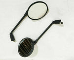 Load image into Gallery viewer, Side Rear View Mirror Set Mat Black Fits Royal Enfield Bullet Classic 350cc500cc
