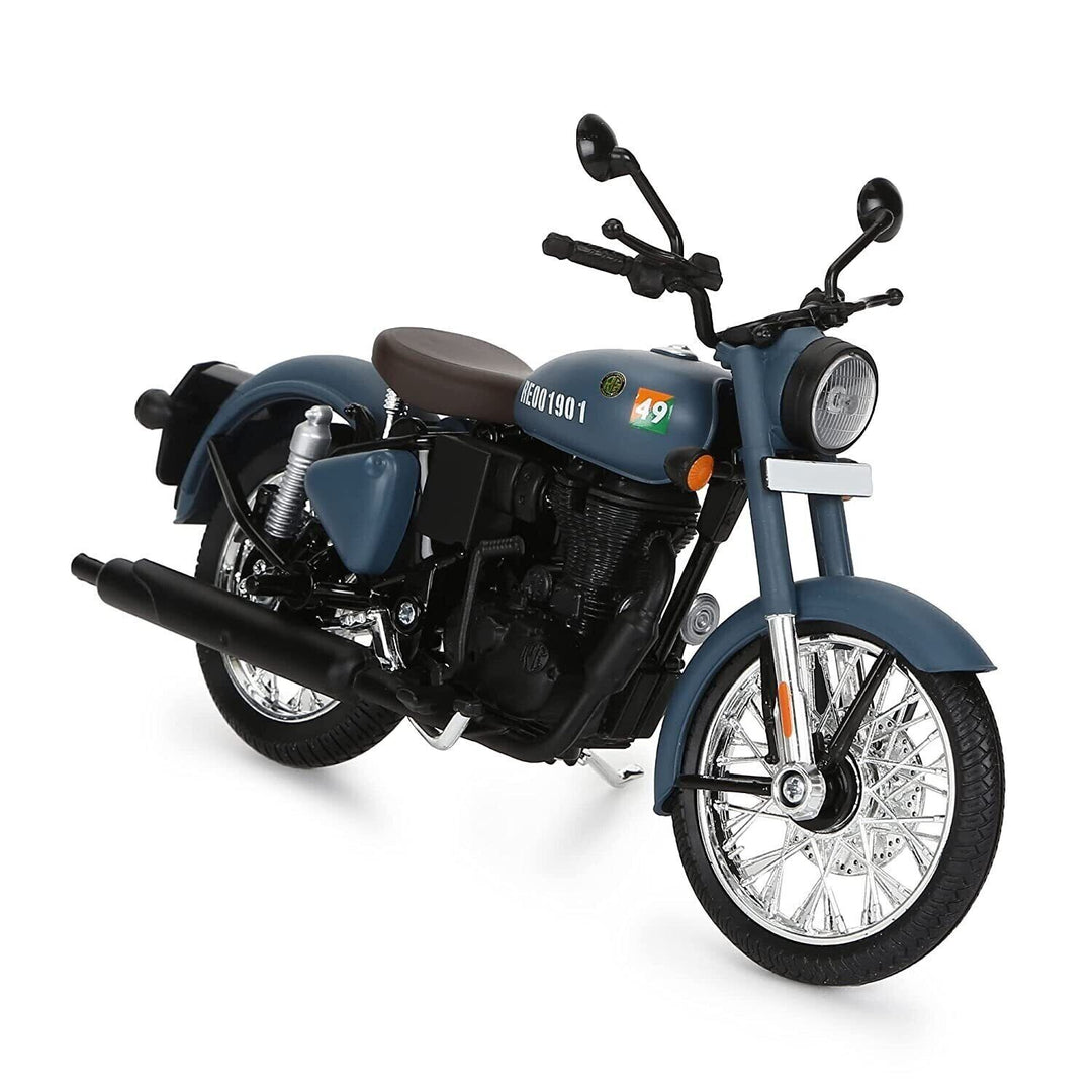 Scale Model (Airborne Blue) Fits Royal Enfield Classic 350