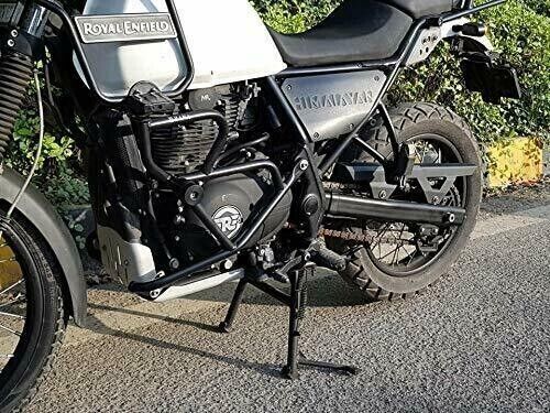 Engine Guard With Sliders Black Fits Royal Enfield Himalayan BS6 2021 Model