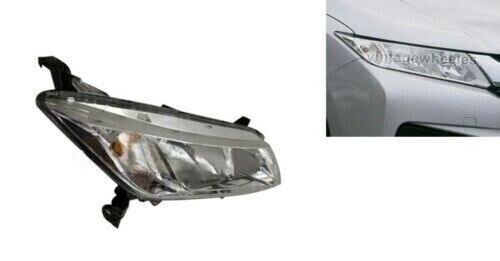 Front Headlight Assembly Right Fit For Honda City 6th Gen. 01.2014 To 03.2017