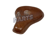 Load image into Gallery viewer, Front Solo Leather Seat Brown Tan  Fits Royal Enfield Classic 500cc 350cc
