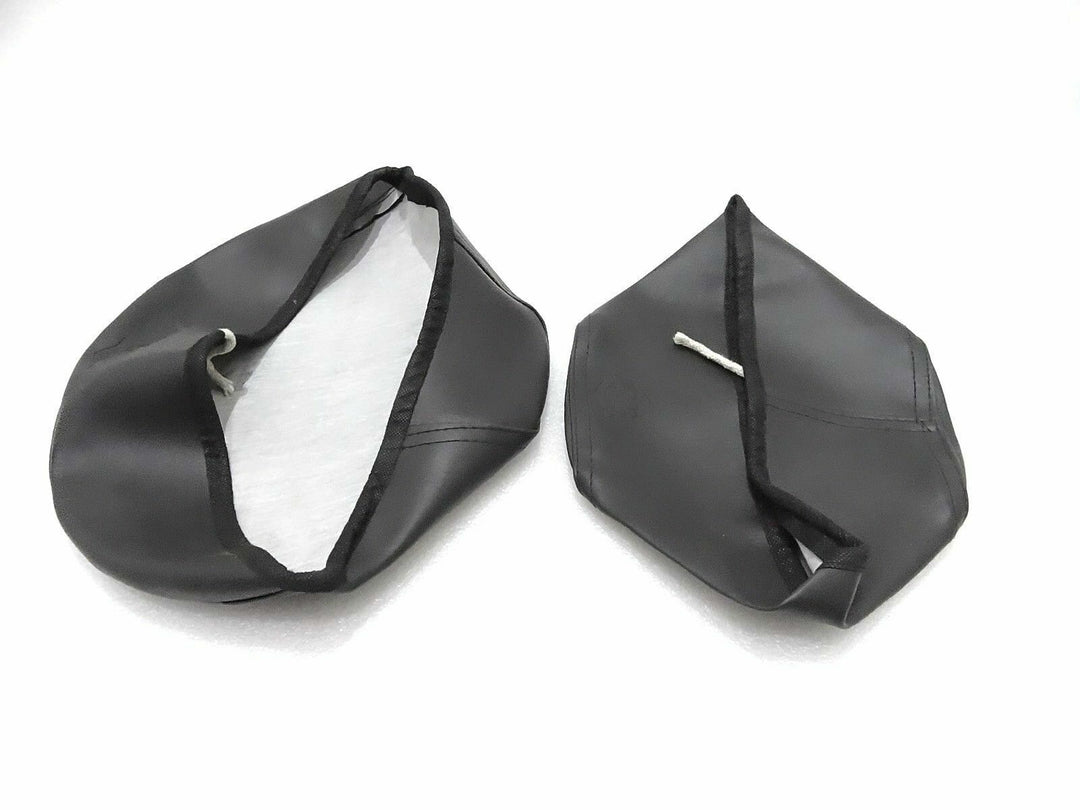 Front And Rear Black Seat Cover Fits Royal Enfield Classic