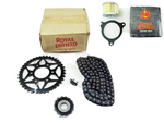 Load image into Gallery viewer, Chain &amp; Sprocket Kit With Oil Filter  Fits Royal Enfield Himalayan 411cc
