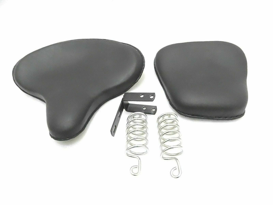 Front & Rear Leatherite Complete Seats classic Fits Royal Enfield