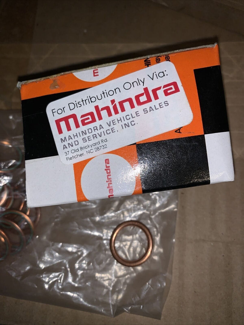 OEM Mahindra Roxor Oil Drain Plug Washer - Copper P/N 0311AAC00260N