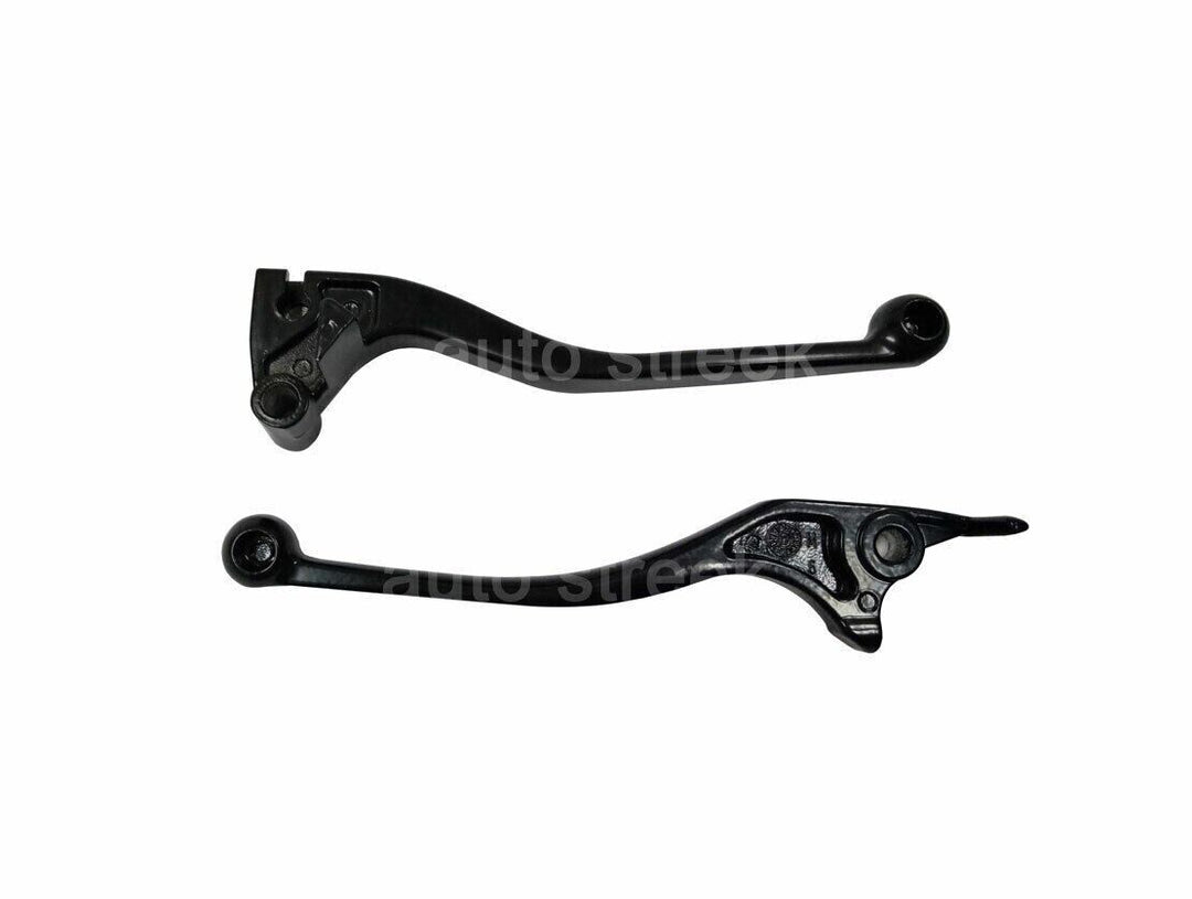 Clutch & Brake Lever Kit With Hand Guard Black Fit For Royal Enfield Himalayan