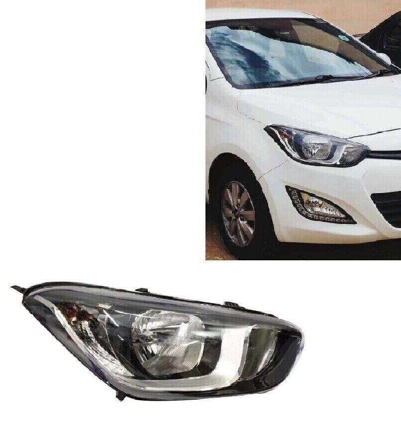 Right Headlight Unit High Quality Fit For Hyundai i20 2012 To 2014