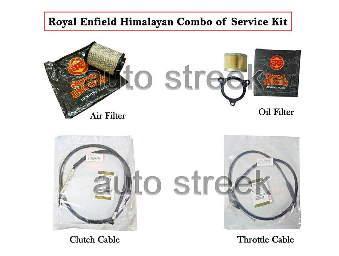 "4 PCS Combo Of Service Kit" Fits Royal Enfield Himalayan