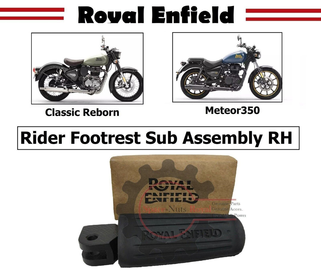 Rider Footrest Sub Assembly RH For Royal Enfield Reborn Classic/Meteor 350cc