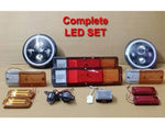 Load image into Gallery viewer, SUZUKI SAMURAI SIERRA JIMNY COMPLETE LED LIGHT SET With LED HEADLIGHT TAIL LIGHT
