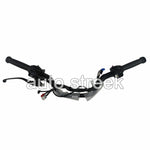 Load image into Gallery viewer, Handlebar Complete Satin Black  Fits Royal Enfield Meteor 350
