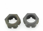 Load image into Gallery viewer, Mahindra Fiat Ambassador Front Wheel Spindle Nut/ Chuck Nut 2 Unit Best Quality
