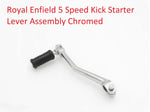 Load image into Gallery viewer, 5 Speed Kick Starter Lever Chromed Fits Royal Enfield Bullet/Classic 350cc 500cc
