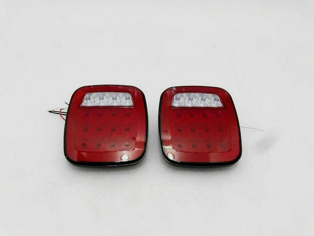 Fit for Jeep Wrangler TJ CJ YJ Rear Tail Light Set Best Quality