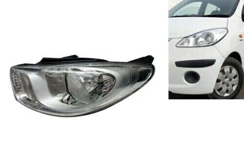 Left Headlight Unit High Quality Fit For Hyundai i10 2010 To 2013