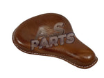 Load image into Gallery viewer, Front Solo Leather Seat Brown Tan  Fits Royal Enfield Classic 500cc 350cc
