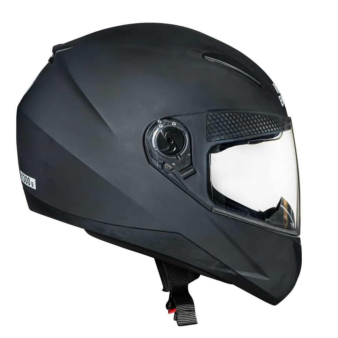 Sun Down Full Face Helmet Matt Black L Fits Royal Enfield